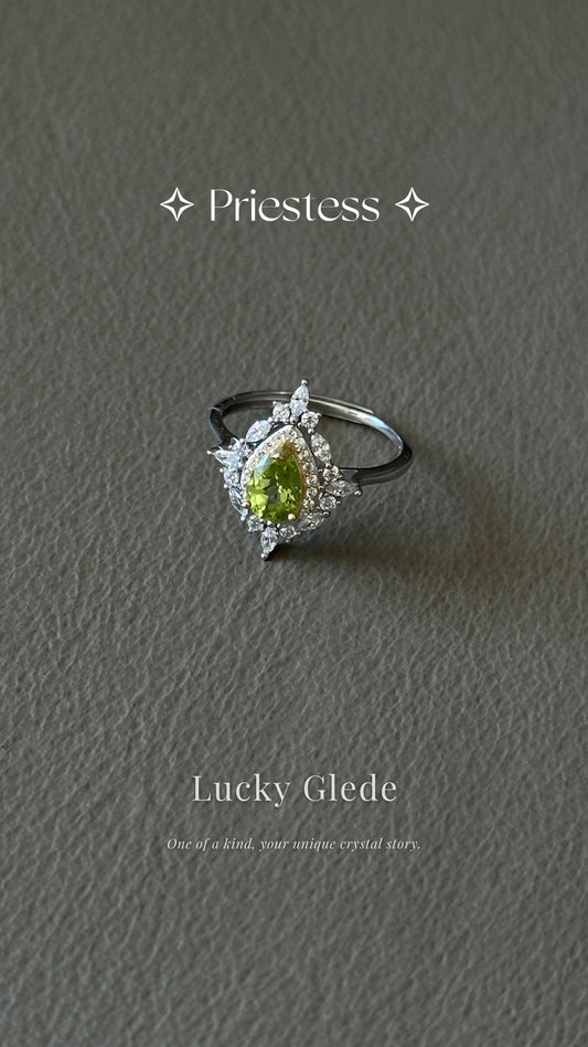 Celestial Star Peridot S925 Ring
