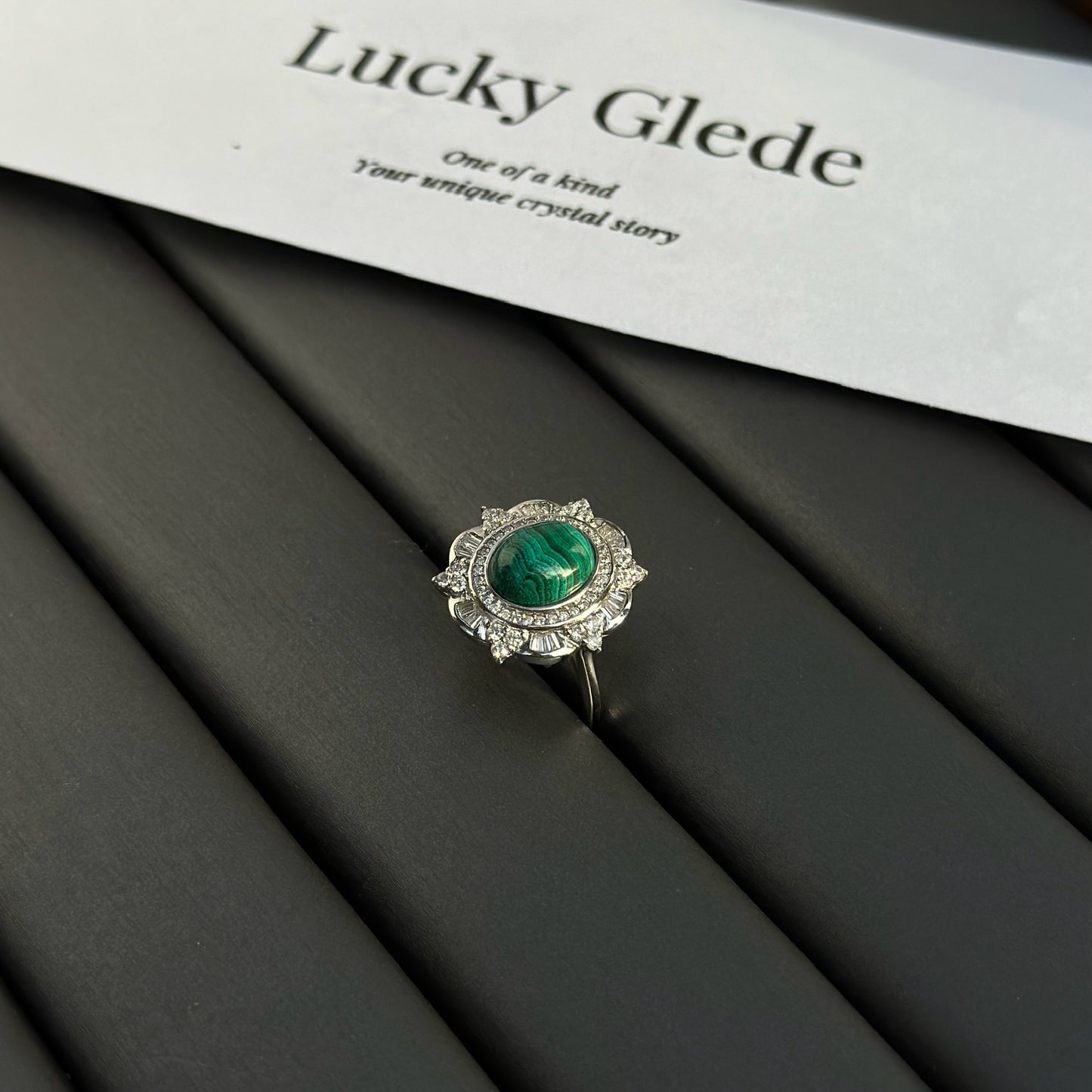 Sun Malachite S925 Ring