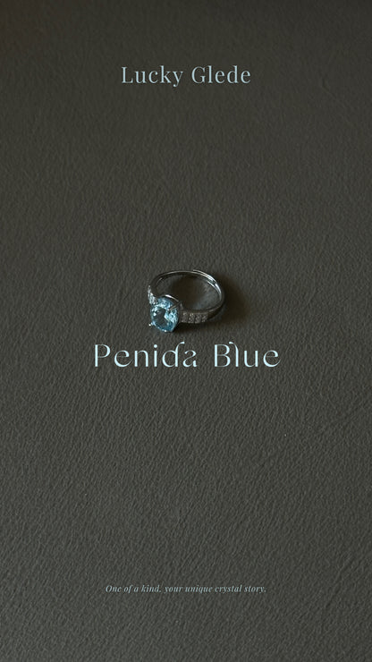 Eternal Knot Blue Topaz S925 Ring