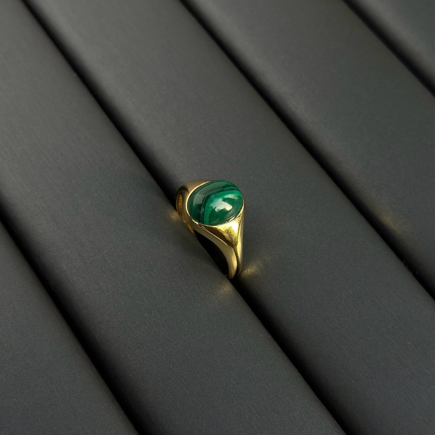 Classy Malachite S925 Ring