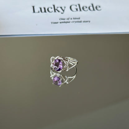 Eternal Glow Amethyst S925 Ring