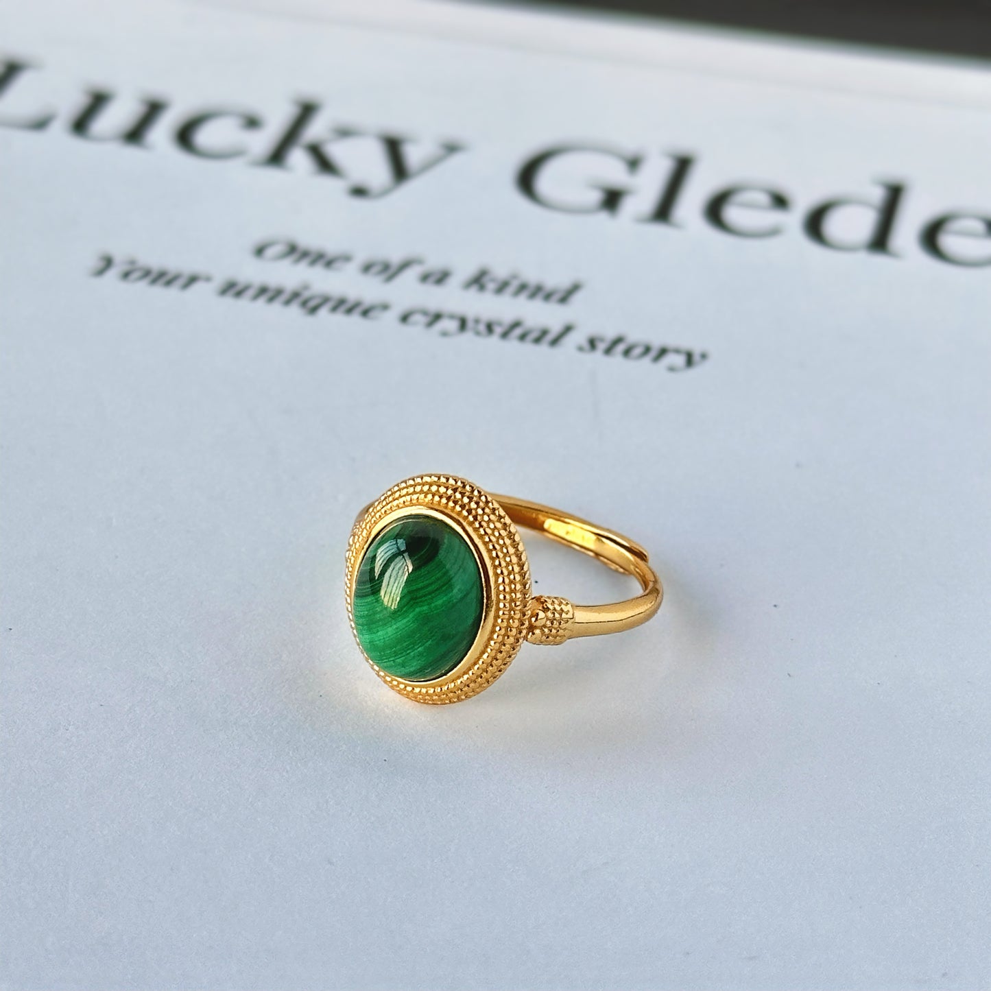 Grace Malachite S925 Ring