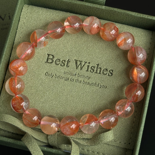 Gum Flower Crystal Bracelet [light]: A Combination of Romance and Beauty