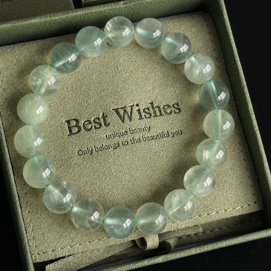 Prehnite Crystal Bracelet: The Healing Energy of The Heart Stone