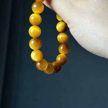 Tiger's Eye Crystal Bracelet [Lighter]: Your Stone of Courage