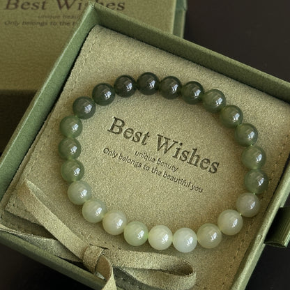 Hetian Jade Crystal Bracelet [Gradient]: A Unique Jewelry With Both Beauty And Efficacy